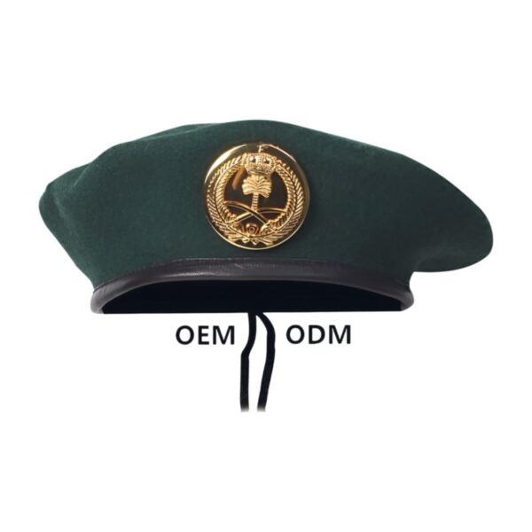 Custom Embroidered Logo Tactical Boina Wool  Winter Men Beret