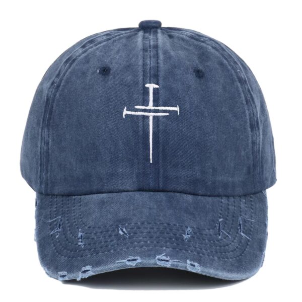 Custom 3D Embroidery 6 Panel Plain Beige Wash Corduroy Gorras Dad Hat - Image 2