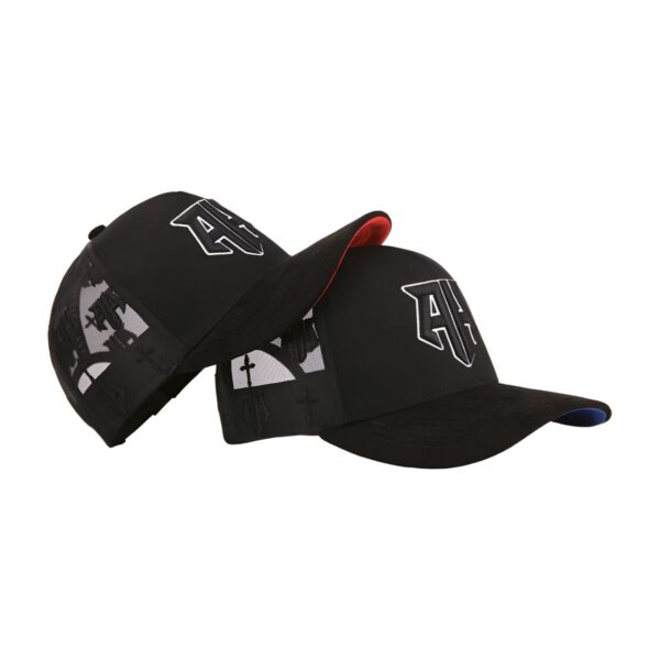 Custom Suede 5 3d Puff Embroidery Logo Panel Trucker Hat - Image 6