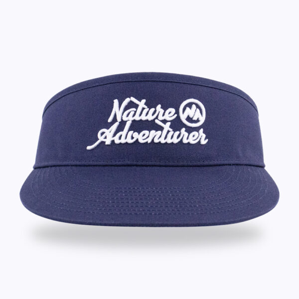 Custom  Cotton 3D Embroidery UV Protect Sun Visor Cap For Sports - Image 4